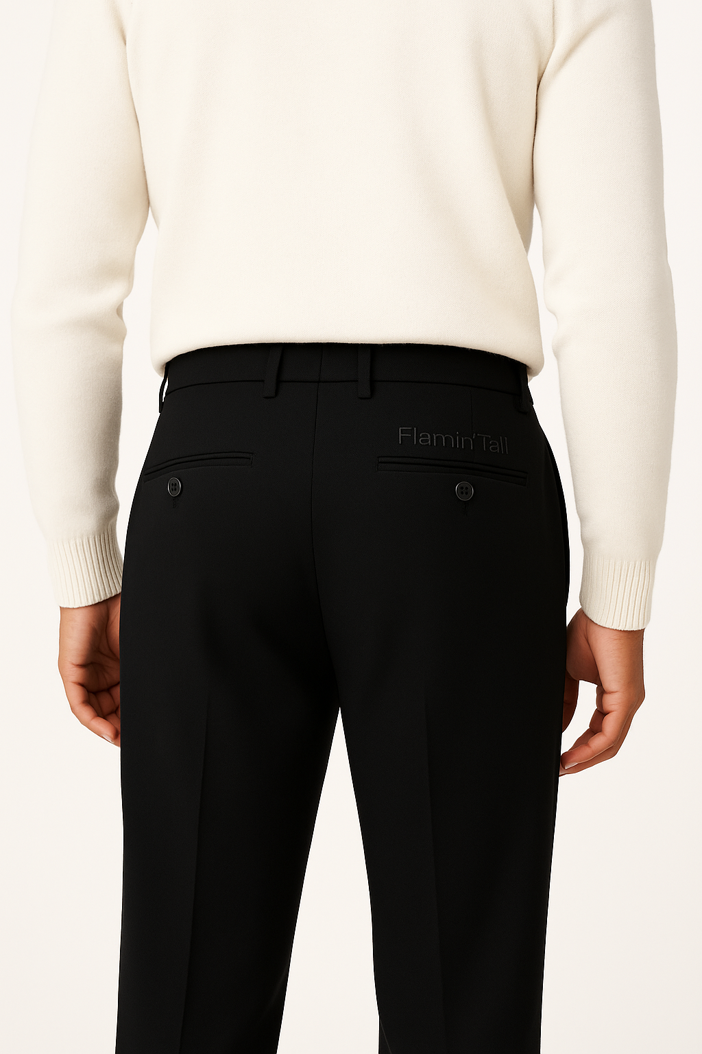 Men’s Regular Fit Chino – Classic Black